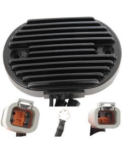 Drag Premium Solid State Black Voltage Regulator Harley 2007 Softail 74540-07