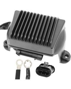 Drag Premium Solid State Black Voltage Regulator Harley FLH 02-03 Repl 74505-02
