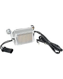 Drag Premium Solid State Chrome Voltage Regulator Harley FLH 02-03 Repl 74505-02