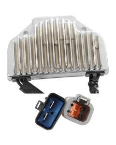 Drag Premium Solid State Chrome Voltage Regulator Harley 04-05 Dyna Rep 74631-04
