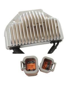Drag Premium Solid State Chrome Voltage Regulator Harley 06-07 Dyna Rep 74631-06