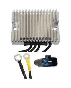Drag Premium Solid State Chrome Voltage Regulator Harley 00-03 Dyna 74518-99A
