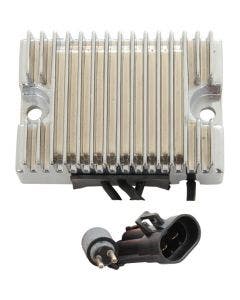 Drag Premium Solid State Chrome Voltage Regulator Harley 04-06 XL Repl 74523-04