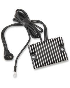 Drag Premium Solid State Black Voltage Regulator Harley 89-99 EVO Repl 74519-88