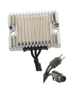 Drag Premium Solid State Chrome Voltage Regulator Harley 04-06 XL Repl 74523-04