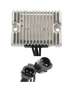 Drag Premium Solid State Chrome Voltage Regulator Harley 07-08 XL Repl 74546-07A