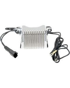Drag Solid State Chrome Voltage Regulator Harley Touring 97-01 Repl 74505-97