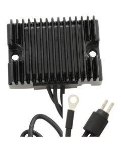Drag Solid State Black Voltage Regulator Harley 92-93 Sportster XL Repl 74523-92