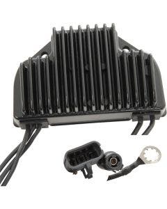 Drag Solid State Black Voltage Regulator Harley 02-07 V-Rod Repl 74494-02 