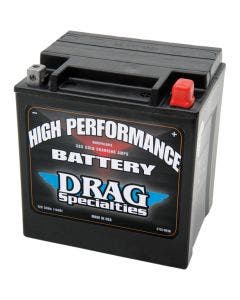 Drag Specialties High Performance 385 CCA Cold Cranking Amps Battery 30L Harley