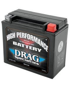 Drag Specialties High Performance 310 CCA Cold Cranking Amps Battery 20L Harley