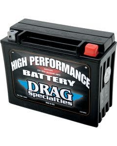 Drag Specialties High Performance 350 CCA Cold Cranking Amps Battery 24H Harley
