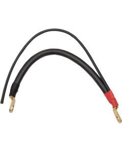 Terry Components 10" Positive 4 Gauge Universal Battery Cable w/ Auxillary Wire