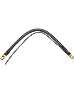 Terry Components 12" Negative 4 Gauge Universal Battery Cable w/ Auxillary Wire