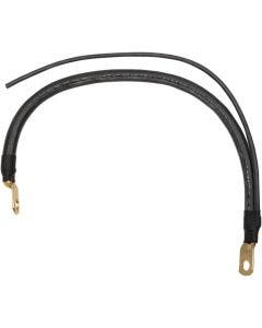 Terry Components 14" Negative 4 Gauge Universal Battery Cable w/ Auxillary Wire