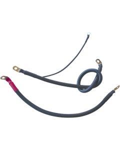 Terry Components 4 Gauge Complete Battery Cable Kits Harley 06-16 Dyna
