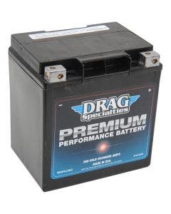 Drag Premium Performance 500 CCA Cold Cranking Amp 30L Battery Harley FLH/T