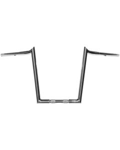 Wild 1 One Chubby Chrome 14" Ape Hanger Handlebars Harley FLTR FLHR Dyna