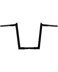 Wild 1 One Chubby Satin Black 14" Ape Hanger Handlebars Harley FLTR FLHR Dyna