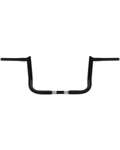 Wild 1 One Chubby Black 10" Ape Hanger Bagger Handlebars Harley 96up FLH