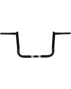 Wild 1 One Chubby Black 12" Ape Hanger Bagger Handlebars Harley 96-up FLH