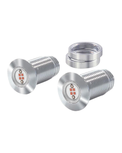 Bagger Nation Bag Lightning Bolts Chrome Taillight Kit 4 Harley 18-23 Softails