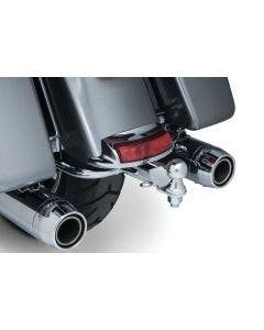 Kuryakyn 7657 Chrome Trailer Hitch Receiver EZ Bolt-On Kit Harley Touring 14-Up