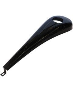 Paul Yaffe Bagger Nation Clean Black Steel Stretched Tank Dash Harley 08-15 FL | DDK-5-08-OEM-B