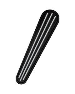 Pro One Ball-milled Black Dash Insert For Harley FLHX Street Glide '06-'07