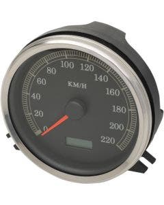 Drag Electronic KM/H Speedometer Speedo OEM Replacement FL/FX FLHR FXDWG 99-03