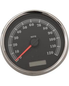 Drag Specialties Black 5" Electronic Speedometer Gauge 04-13 Harley Sportster