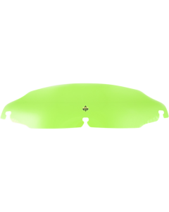 Klock Werks ICE KOLOR FLARE Green 3.5" Windshield for Harley FLH Batwing 96-13