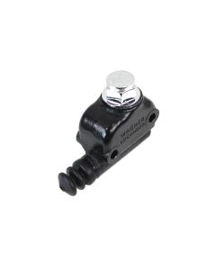 Rear Disc Brake Master Cylinder Black Wagner Style 23-0158 Harley FX FL 73-78