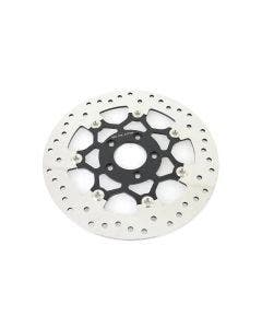 Floating Stainless Steel Black Polished 11.8 Front Brake Disc Rotor Harley 14-20