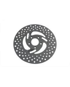 11-1/2" Front Razor Brake Disc Rotor Stainless Steel Polished Harley 84-99