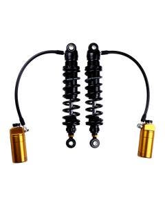 Ohlins STX 36 Blackline Shocks 12.933" Length 28 Rate N/MM Harley 14-24 FLH/FLT