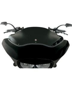 Klock Werks 8" Black Flare Windshield For Harley Road Glide FLTR FLTRX 98-13 | KW05-01-0190