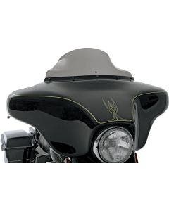 Klock Werks 6.5" Dark Smoke Flare Batwing Windshield Harley Electra Glide 86-95