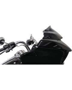 Klock Werks SPORT FLARE Dark Smoke 9" Windshield for Harley Road Glide FLTR 15-23