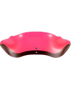 Klock Werks ICE KOLOR FLARE Red 8" Windshield for Harley Road Glide 98-13