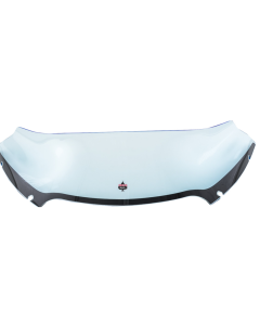 Klock Werks ICE KOLOR FLARE Blue 6" Windshield for Harley Road Glide 15-23