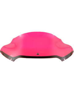 Klock Werks ICE KOLOR FLARE Red 9" Windshield for Harley Road Glide 15-23