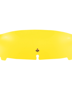 Klock Werks ICE KOLOR FLARE Yellow 6.5" Windshield for Harley FLH Batwing 14-23