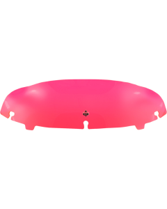 Klock Werks ICE KOLOR FLARE Red 6.5" Windshield for Harley FLH Batwing 14-23