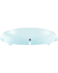 Klock Werks ICE KOLOR FLARE Blue 4" Windshield for Harley FLH Batwing 14-23