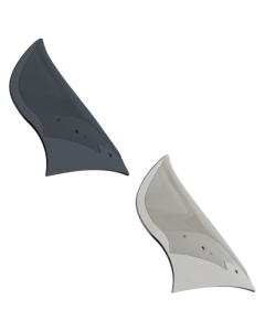 Klock Werks 13 1/2" Pro Touring Flare Windshield 4 Harley 23-24 FLTR