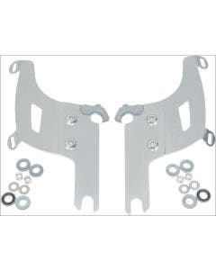 Memphis Shades Polished Trigger Lock Mounting Kits Bullet Fairing Harley FLHR