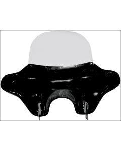 Hoppe HPKT-0063A Vanilla Zilla Non Audio Detachable Batwing Fairing Harley FLSTN