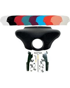 Memphis Shades Batwing Fairing Polished Trigger Lock Mount Shield Vulcan Custom