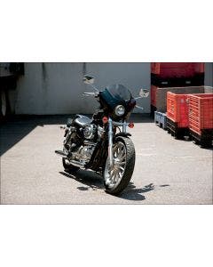 Memphis Shades Gloss Black Gauntlet Fairing for Harley Dyna 06-15 FXD/C/L/B